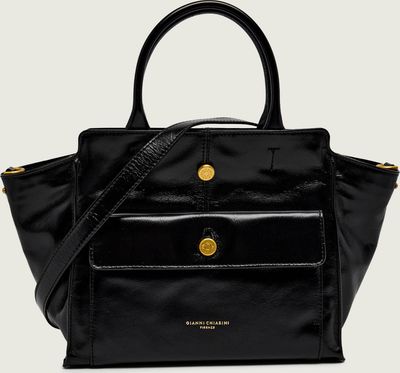 Shopper bag elegancka GIANNI CHIARINI ze sklepu: Gomez Fashion Store w kategorii: Torby Shopper bag - zdjęcie 874714-BD9-10338_GH261W000012001