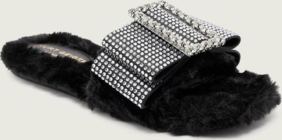 Klapki damskie na lato Kurt Geiger ze sklepu: Gomez Fashion Store w kategorii: Klapki damskie - zdjęcie 874714-BD9-10338_KG261W000206007