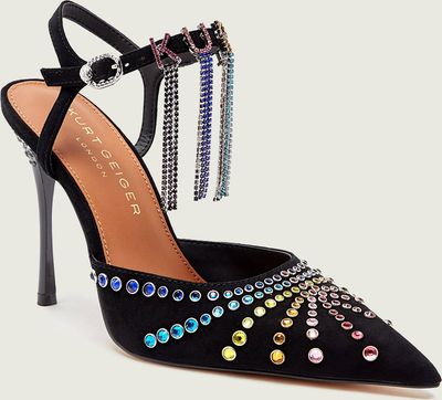 Czółenka na wiosnę Kurt Geiger ze sklepu: Gomez Fashion Store w kategorii: Czółenka - zdjęcie 874714-BD9-10338_KG261W000221003
