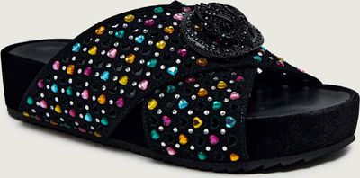 Klapki damskie letnie Kurt Geiger ze sklepu: Gomez Fashion Store w kategorii: Klapki damskie - zdjęcie 874714-BD9-10338_KG261W000233003
