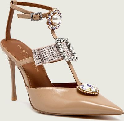 Kurt Geiger - Czółenka na lato ze sklepu: Gomez Fashion Store w kategorii: Czółenka - zdjęcie 874714-BD9-10338_KG261W000242024
