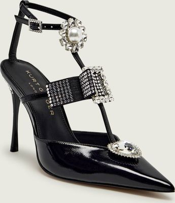 Kurt Geiger - Czółenka ze sklepu: Gomez Fashion Store w kategorii: Czółenka - zdjęcie 874714-BD9-10338_KG261W000243001