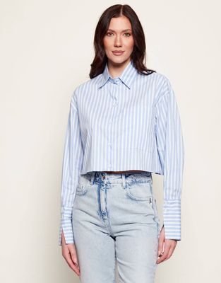 Koszula damska Patrizia Pepe ze sklepu: Gomez Fashion Store w kategorii: Koszule damskie - zdjęcie 874714-BD9-10338_PK261W000023584