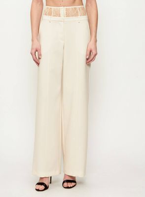 Spodnie damskie casualowe Patrizia Pepe ze sklepu: Gomez Fashion Store w kategorii: Spodnie damskie - zdjęcie 874714-BD9-10338_PK261W000051590