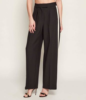 Spodnie damskie casual Patrizia Pepe ze sklepu: Gomez Fashion Store w kategorii: Spodnie damskie - zdjęcie 874714-BD9-10338_PK261W000059601