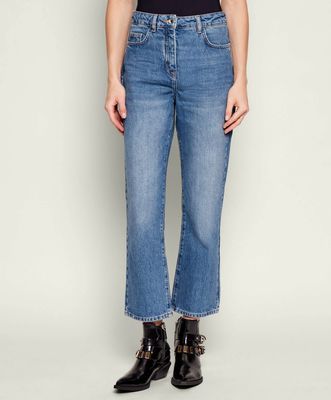 Patrizia Pepe - Jeansy damskie w miejskim stylu ze sklepu: Gomez Fashion Store w kategorii: Jeansy damskie - zdjęcie 874714-BD9-10338_PK261W000062597