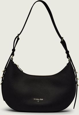 Torebka hobo elegancki Patrizia Pepe ze sklepu: Gomez Fashion Store w kategorii: Torebki hobo - zdjęcie 874714-BD9-10338_PK261W000099049