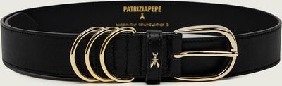 Pasek Patrizia Pepe ze sklepu: Gomez Fashion Store w kategorii: Paski damskie - zdjęcie 874714-BD9-10338_PK261W000119049
