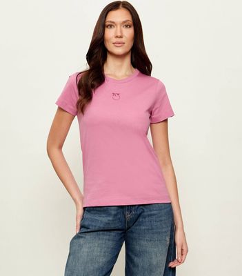 Pinko - Bluzka damska w stylu młodzieżowym ze sklepu: Gomez Fashion Store w kategorii: Bluzki damskie - zdjęcie 874714-BD9-10338_PI261W000006E22