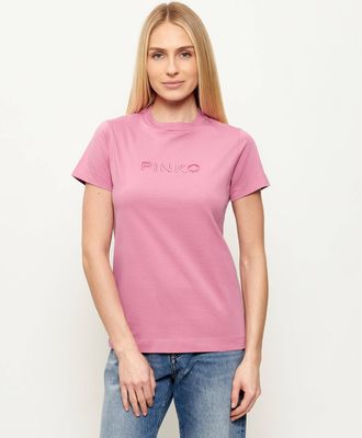 Bluzka damska młodzieżowa wiosenna Pinko ze sklepu: Gomez Fashion Store w kategorii: Bluzki damskie - zdjęcie 874714-BD9-10338_PI261W000007E22