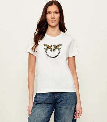 Pinko - Bluzka damska ze sklepu: Gomez Fashion Store w kategorii: Bluzki damskie - zdjęcie 874714-BD9-10338_PI261W000009005