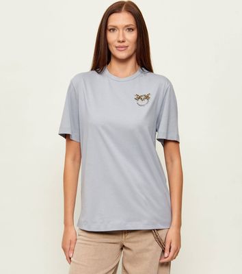 Bluzka damska na wiosnę Pinko ze sklepu: Gomez Fashion Store w kategorii: Bluzki damskie - zdjęcie 874714-BD9-10338_PI261W000011E21