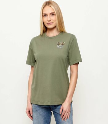 Bluzka damska casualowa Pinko ze sklepu: Gomez Fashion Store w kategorii: Bluzki damskie - zdjęcie 874714-BD9-10338_PI261W000011334