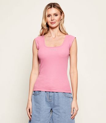 Bluzka damska Pinko ze sklepu: Gomez Fashion Store w kategorii: Bluzki damskie - zdjęcie 874714-BD9-10338_PI261W000017E22