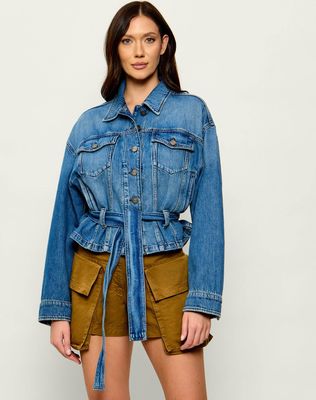 Kurtka damska wiosenna casual Pinko ze sklepu: Gomez Fashion Store w kategorii: Kurtki damskie - zdjęcie 874714-BD9-10338_PI261W000031964