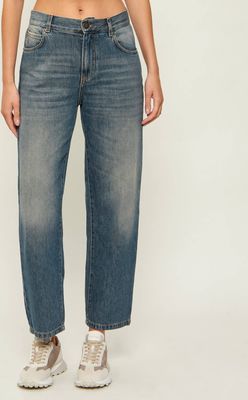Jeansy damskie na wiosnę Pinko ze sklepu: Gomez Fashion Store w kategorii: Jeansy damskie - zdjęcie 874714-BD9-10338_PI261W000041E25
