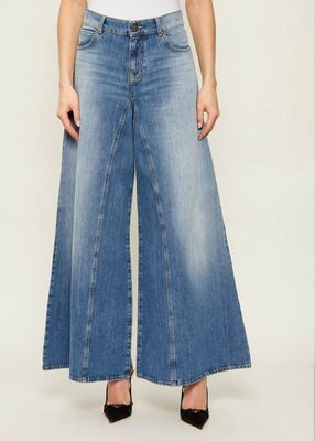 Jeansy damskie w miejskim stylu Pinko ze sklepu: Gomez Fashion Store w kategorii: Jeansy damskie - zdjęcie 874714-BD9-10338_PI261W000044289