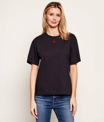 Bluzka damska na wiosnę casualowa Pinko ze sklepu: Gomez Fashion Store w kategorii: Bluzki damskie - zdjęcie 874714-BD9-10338_PI261W000059099