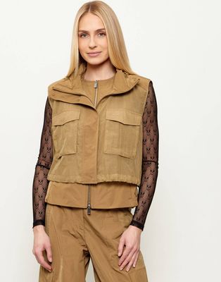 Kamizelka damska Pinko ze sklepu: Gomez Fashion Store w kategorii: Kamizelki damskie - zdjęcie 874714-BD9-10338_PI261W000067843