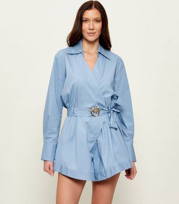 Kombinezon damski w stylu młodzieżowym Pinko ze sklepu: Gomez Fashion Store w kategorii: Kombinezony damskie - zdjęcie 874714-BD9-10338_PI261W000071535