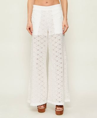 Spodnie damskie Pinko ze sklepu: Gomez Fashion Store w kategorii: Spodnie damskie - zdjęcie 874714-BD9-10338_PI261W000082005