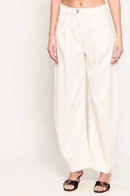 Spodnie damskie casualowe Pinko ze sklepu: Gomez Fashion Store w kategorii: Spodnie damskie - zdjęcie 874714-BD9-10338_PI261W000086326