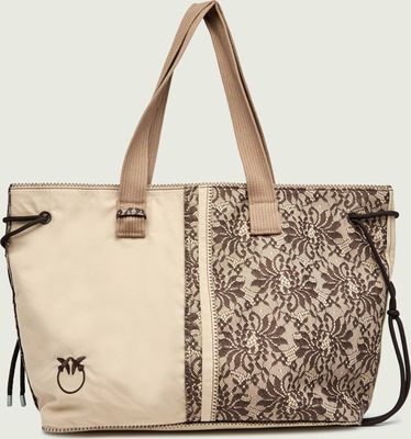 Shopper bag wakacyjna Pinko ze sklepu: Gomez Fashion Store w kategorii: Torby Shopper bag - zdjęcie 874714-BD9-10338_PI261W000171B17