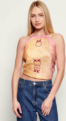 Bluzka damska na wiosnę Pinko ze sklepu: Gomez Fashion Store w kategorii: Bluzki damskie - zdjęcie 874714-BD9-10338_PI261W000192104
