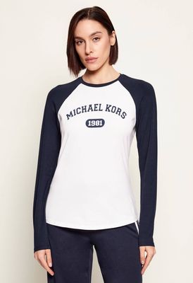 Bluzka damska na wiosnę Michael Kors ze sklepu: Gomez Fashion Store w kategorii: Bluzki damskie - zdjęcie 874714-BD9-10338_MK261W000022409