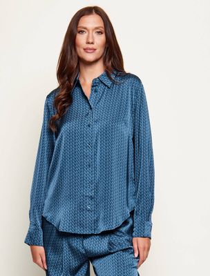 Koszula damska Michael Kors ze sklepu: Gomez Fashion Store w kategorii: Koszule damskie - zdjęcie 874714-BD9-10338_MK261W000026414