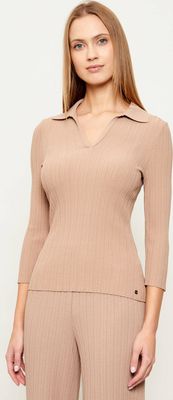 Marc Cain - Sweter damski casualowy ze sklepu: Gomez Fashion Store w kategorii: Swetry damskie - zdjęcie 874714-BD9-10338_CR261W000023619