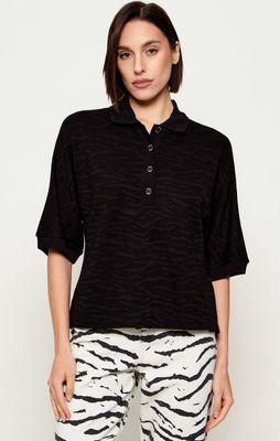 Marc Cain - Bluzka damska na wiosnę ze sklepu: Gomez Fashion Store w kategorii: Bluzki damskie - zdjęcie 874714-BD9-10338_CR261W000048900