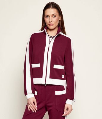 Bluza damska jesienna Marc Cain ze sklepu: Gomez Fashion Store w kategorii: Bluzy damskie - zdjęcie 874714-BD9-10338_CR261W000060293