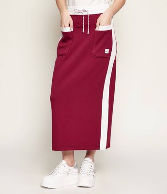 Spódnica na wiosnę Marc Cain ze sklepu: Gomez Fashion Store w kategorii: Spódnice - zdjęcie 874714-BD9-10338_CR261W000065293