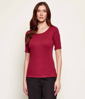 Bluzka damska na wiosnę Marc Cain ze sklepu: Gomez Fashion Store w kategorii: Bluzki damskie - zdjęcie 874714-BD9-10338_CR261W000072293