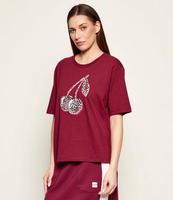 Bluzka damska młodzieżowa na wiosnę Marc Cain ze sklepu: Gomez Fashion Store w kategorii: Bluzki damskie - zdjęcie 874714-BD9-10338_CR261W000071293