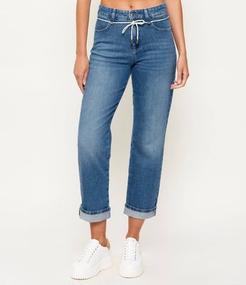 Jeansy damskie na wiosnę Marc Cain ze sklepu: Gomez Fashion Store w kategorii: Jeansy damskie - zdjęcie 874714-BD9-10338_CR261W000082353