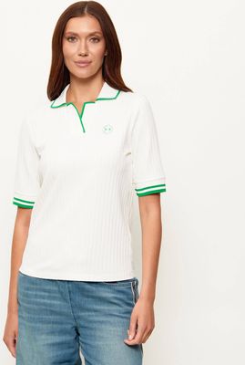 Bluzka damska w stylu młodzieżowym Marc Cain ze sklepu: Gomez Fashion Store w kategorii: Bluzki damskie - zdjęcie 874714-BD9-10338_CR261W000102110
