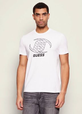 T-shirt męski młodzieżowy GUESS ACTIVE ze sklepu: Gomez Fashion Store w kategorii: T-shirty męskie - zdjęcie 874714-BD9-10338_GV261M000010G41