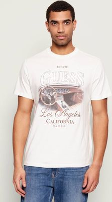 T-shirt męski młodzieżowy Guess ze sklepu: Gomez Fashion Store w kategorii: T-shirty męskie - zdjęcie 874714-BD9-10338_GJ261M000010W33