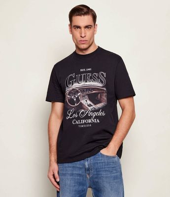 T-shirt męski na wiosnę Guess ze sklepu: Gomez Fashion Store w kategorii: T-shirty męskie - zdjęcie 874714-BD9-10338_GJ261M000010058
