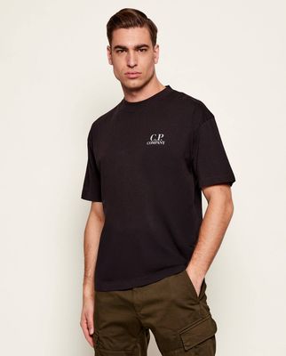 T-shirt męski na wiosnę C.P. Company ze sklepu: Gomez Fashion Store w kategorii: T-shirty męskie - zdjęcie 874714-BD9-10338_CY261M000007999