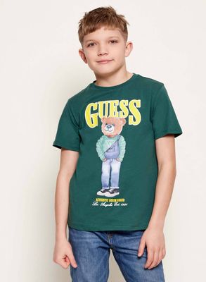 T-shirt chłopięce na lato Guess ze sklepu: Gomez Fashion Store w kategorii: T-shirty chłopięce
