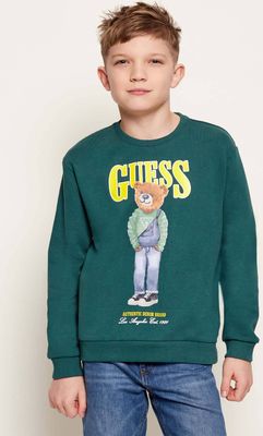 Guess - Bluza chłopięca na zimę ze sklepu: Gomez Fashion Store w kategorii: Bluzy chłopięce