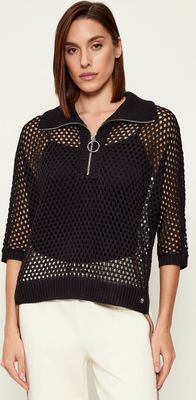 Sweter damski casual Joseph Ribkoff ze sklepu: Gomez Fashion Store w kategorii: Swetry damskie - zdjęcie 874714-BD9-10338_RJ261W000010002