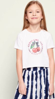 Bluzka dziewczęca na lato Guess ze sklepu: Gomez Fashion Store w kategorii: Bluzki dziewczęce