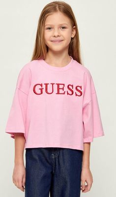 Guess - Bluzka dziewczęca na lato ze sklepu: Gomez Fashion Store w kategorii: Bluzki dziewczęce