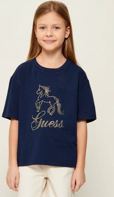 Guess - Bluzka dziewczęca na lato ze sklepu: Gomez Fashion Store w kategorii: Bluzki dziewczęce