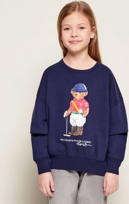 Bluza dziewczęca zimowa Polo Ralph Lauren ze sklepu: Gomez Fashion Store w kategorii: Bluzy dziewczęce