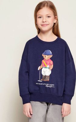 Bluza dziewczęca zimowa Polo Ralph Lauren ze sklepu: Gomez Fashion Store w kategorii: Bluzy dziewczęce